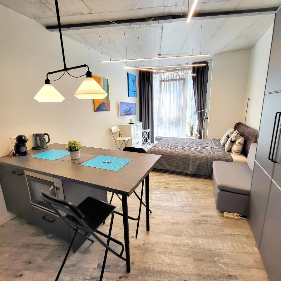 HaPPy Inn Laime Studio, Self Check-In-24-7, A-C, Parking-in-the-underground-Garage Wilna Exterior foto